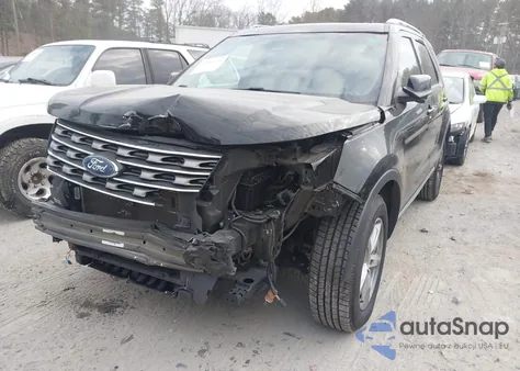 2017 Ford Explorer Xlt z USA, uszkodzony, nr VIN 1FM5K8D88HGD94473